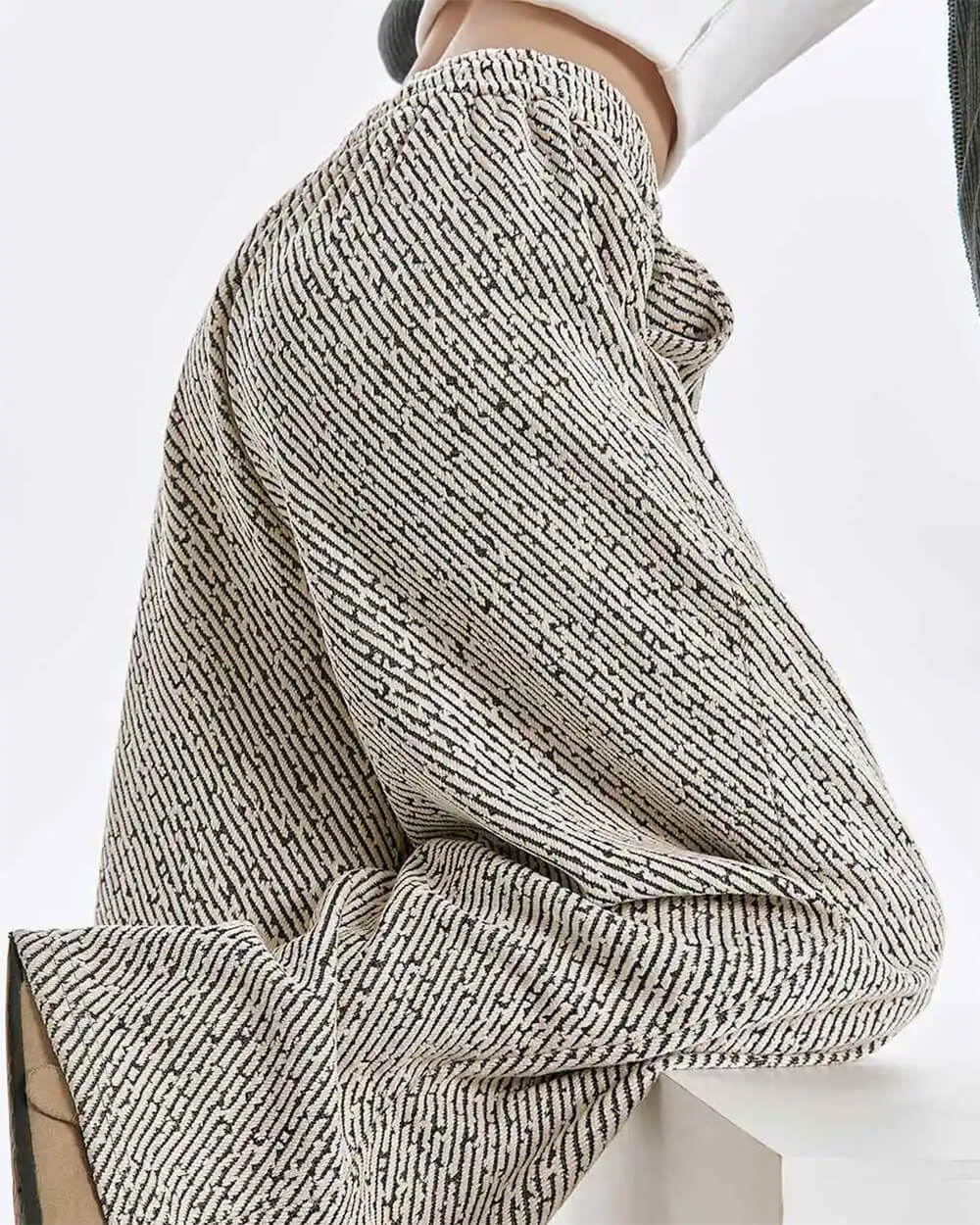 less conversation wide leg pants