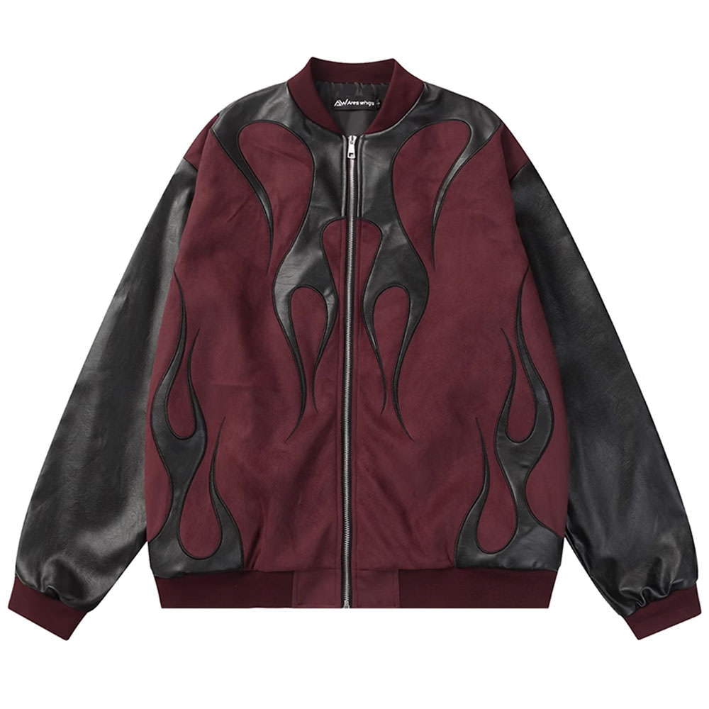 flamin' bomber jacket