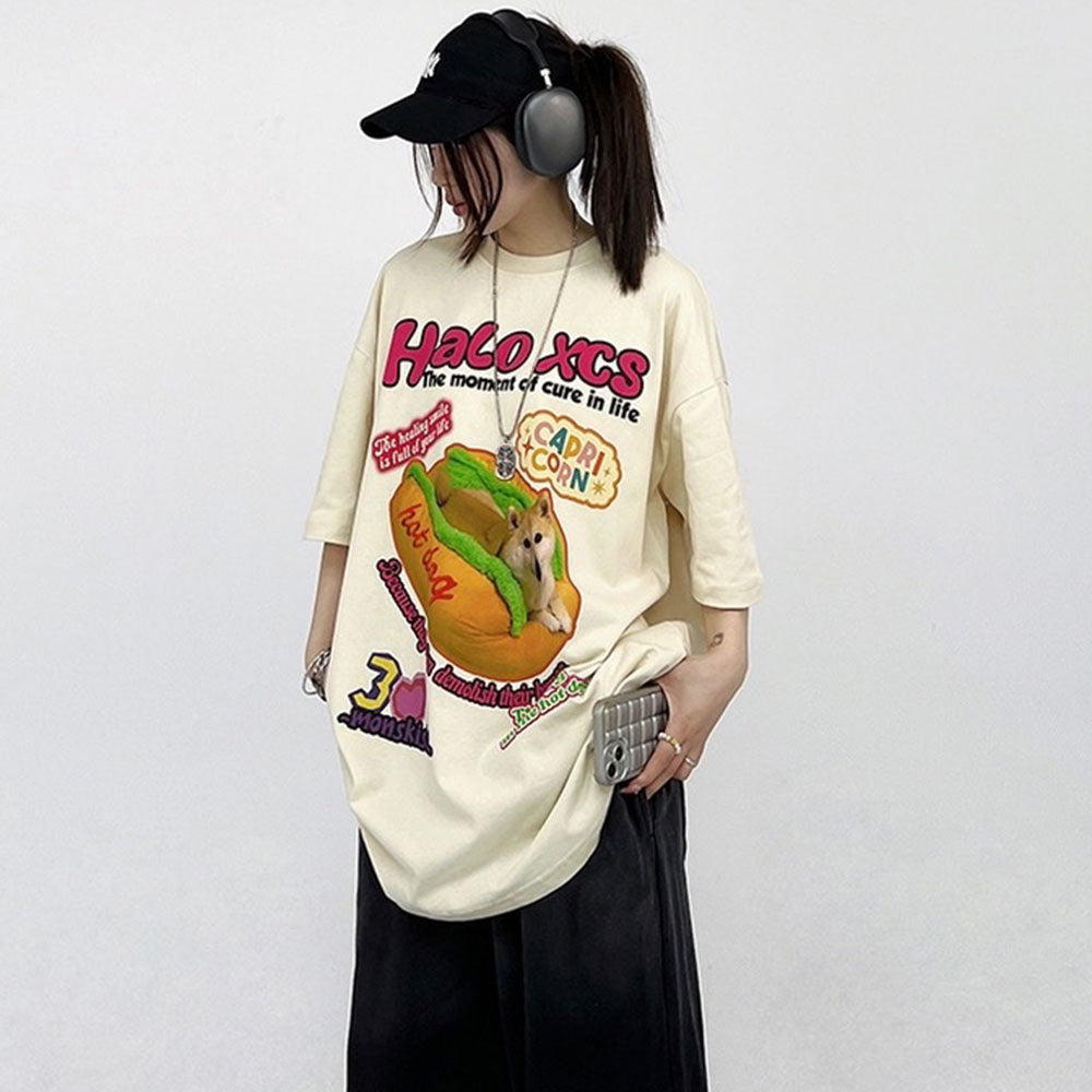 shiba inu dog aesthetic t shirt